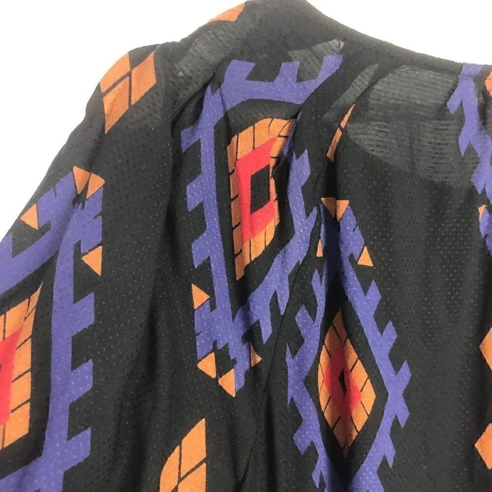 Lucky Brand Aztec print blouse - Picture 3 of 6